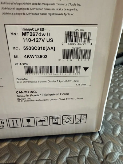 Canon ImageCLASS MF267dw II Image