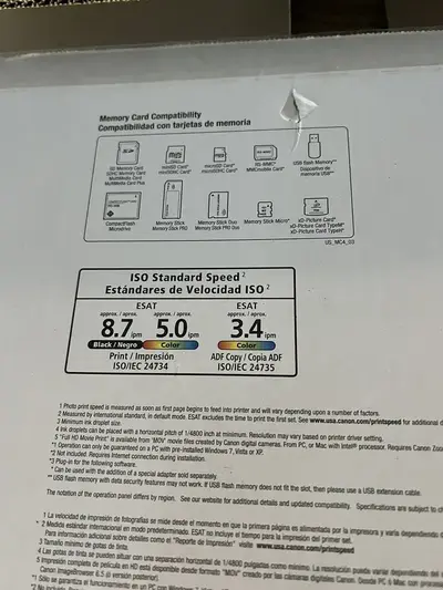 Canon PIXMA MX420 Image