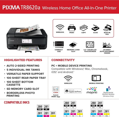 Canon CNTR8620A Image