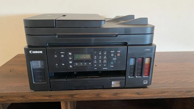Canon PIXMA G7020 Wireless All-In-One Supertank Printer, Copier, Scan and F Image