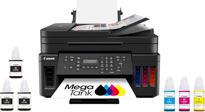 Canon PIXMA G7020 Wireless All-In-One Supertank Printer, Copier, Scan and F Image