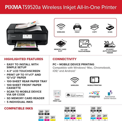 Canon PIXMA TS9520a Image
