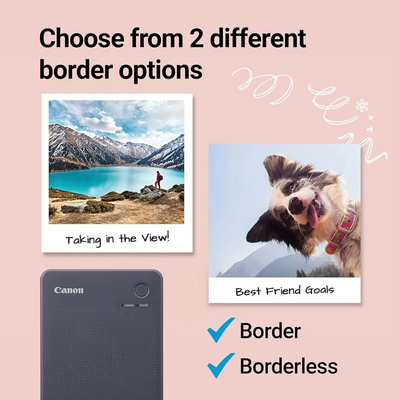 Canon SELPHY QX20 Compact Photo Printer Dark Gray Image