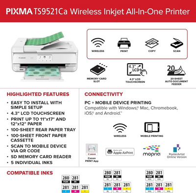 Canon PIXMA TS9521Ca Image