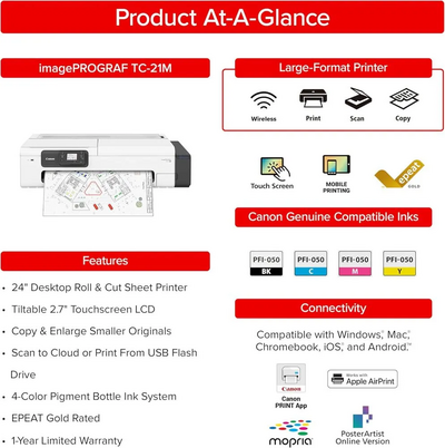 Canon ImagePROGRAF TC-21M Image