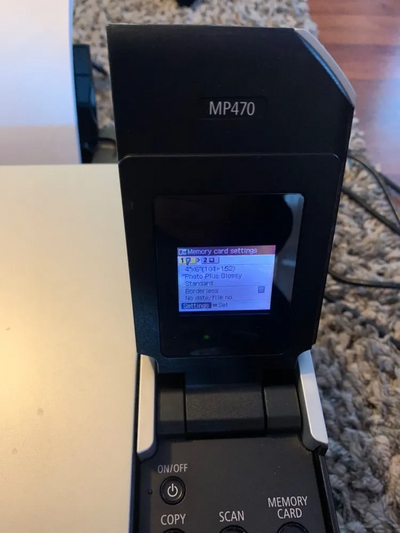 Canon PIXMA MP470 Image