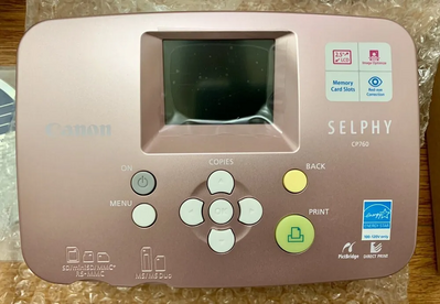 Canon SELPHY CP760 Image