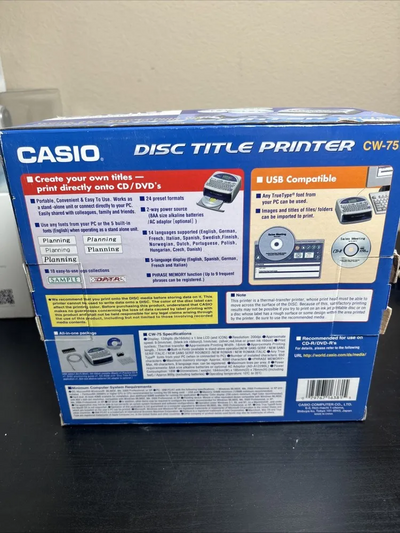 Casio CW-75 Image