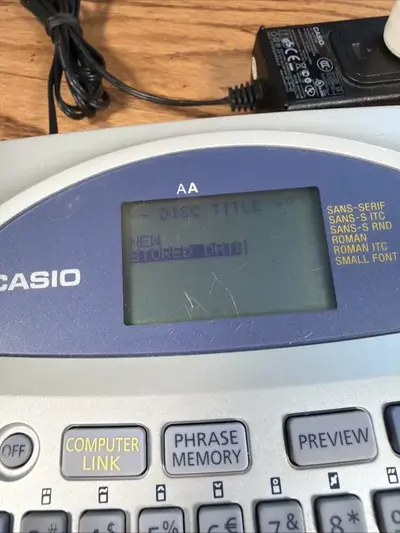 Casio CW-75 Image