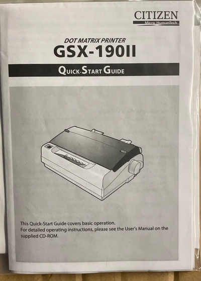 Citizen GSX-190II Image