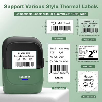 CLABEL 221B-Green Image