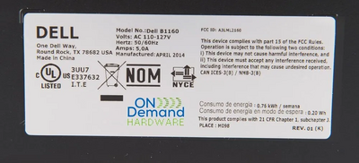 Dell Computers B1160 Image