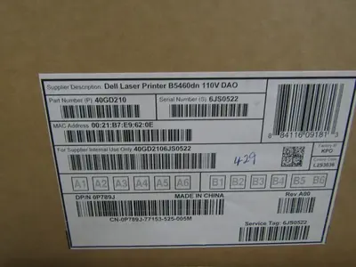 Dell B5460DN Image