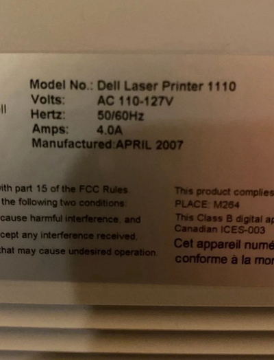 Dell 1110 Image