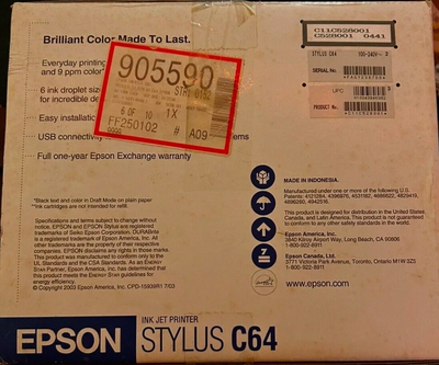 Epson Stylus C64 Image