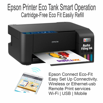Epson E Tank Refillable Ink Image