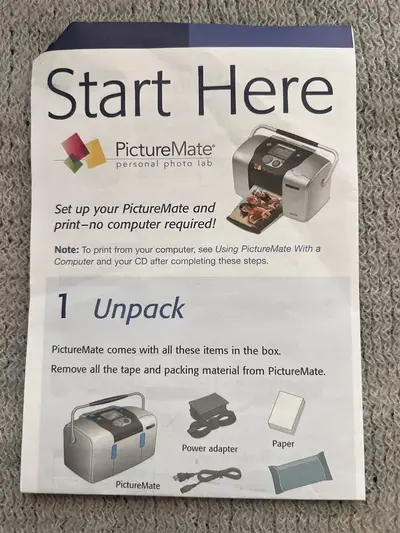 Epson PictureMate Express Edition Image