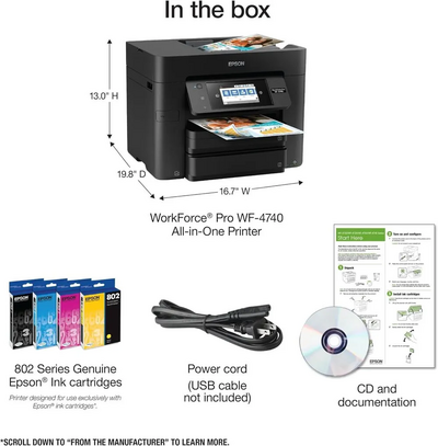 Epson Workforce pro wf-4740 Image