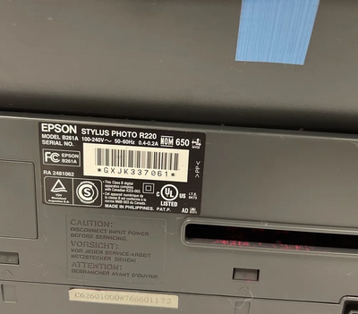 Epson Stylus Photo R220 Image