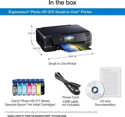 Epson XP 970 Image