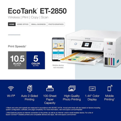 Epson ET-2850 White Image