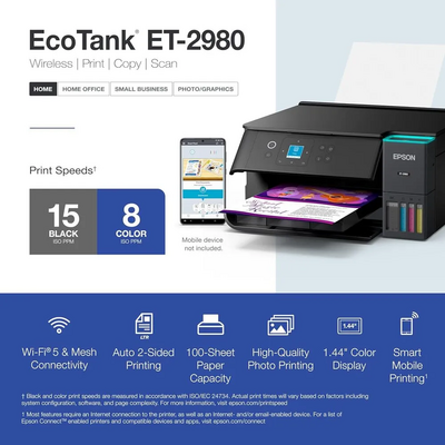 Epson EcoTank ET-2980 Black Image