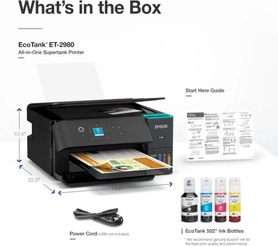 Epson EcoTank ET-2980 Black Image