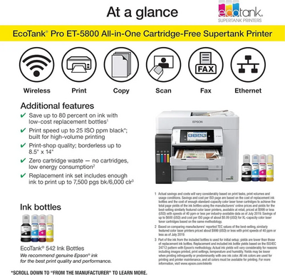 Epson ET-5800 Image