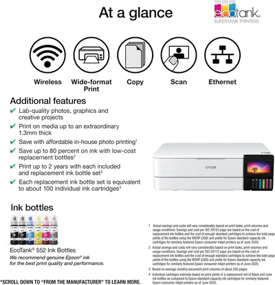 Epson EcoTank Photo ET-8550 Image