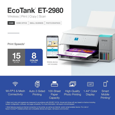 Epson EcoTank ET-2980 White Image
