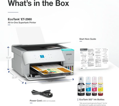 Epson EcoTank ET-2980 White Image