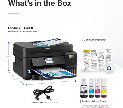 Epson ET-4850 Black Image