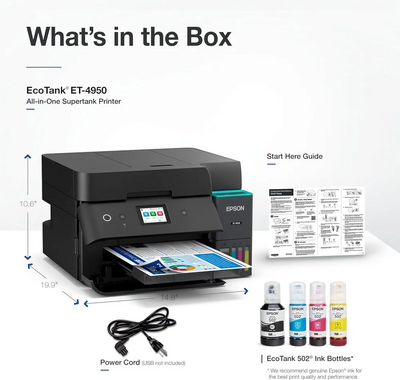 Epson EcoTank ET-4950 Black Image