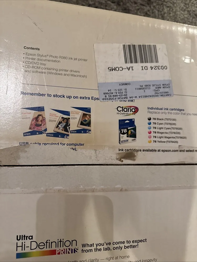 Epson Stylus photo r380 Image