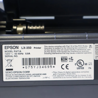 Epson LX-350 Image