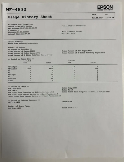 Epson WF-4834 Image