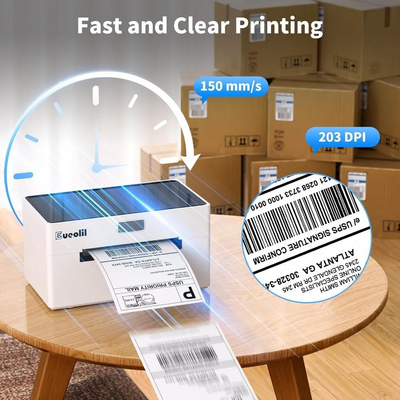 EueoLil 4×6 thermal printer Image