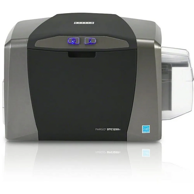 Fargo Dtc1250E Id Card Printer / Encoder Single Sided Image