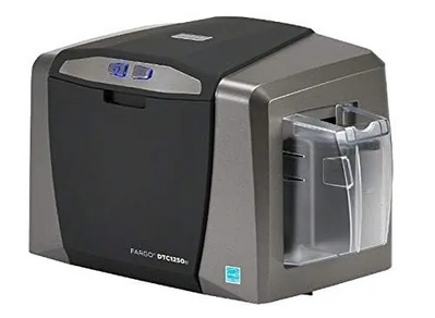 Fargo Dtc1250E Id Card Printer / Encoder Single Sided Image