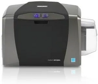 Fargo Dtc1250E Id Card Printer / Encoder Single Sided Image