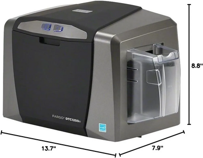 Fargo DTC1250e ID Card Printer / Encoder Single Sided Image