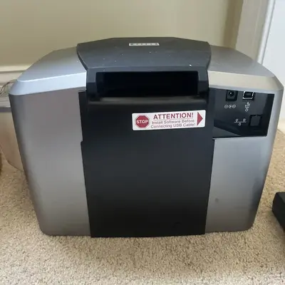 Fargo DTC1250e ID Card Printer / Encoder Single Sided Image