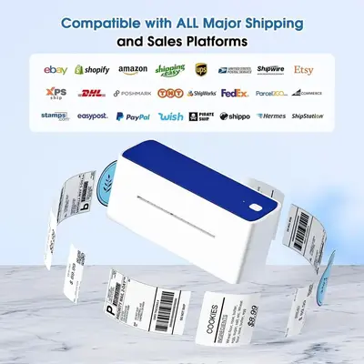 Freshworld-tape Phomemo PM-241-BT Shipping Label Printer Image