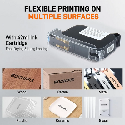 GOCHIFIX 12.7mm Handheld Inkjet Printer Image