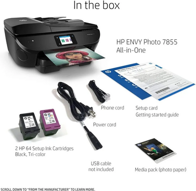 Hewlett Packard Inkjet Printers 7855 Image