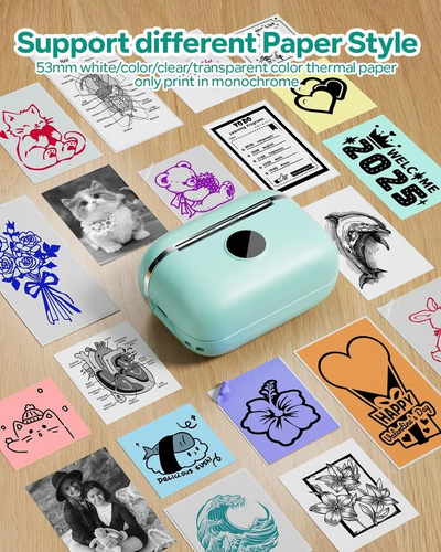 HiHTV T02E sticker printer Image