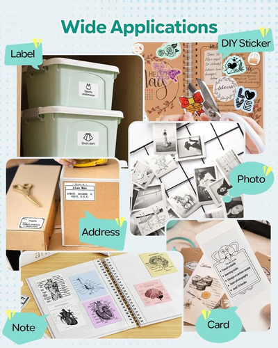 HiHTV T02E sticker printer Image