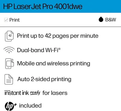 HP Inc. 4001dwe Image