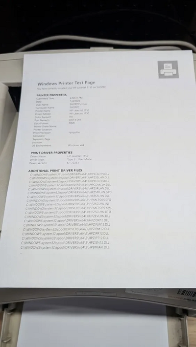 HP LaserJet 1150 Image