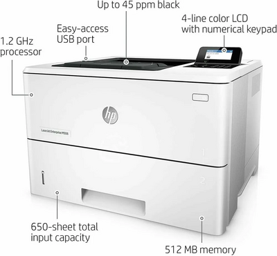 HP Laserjet enterprise m506n, m506, m506n Image